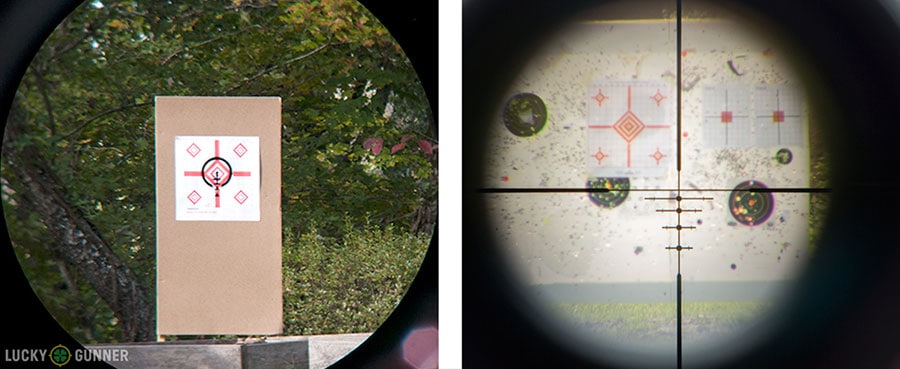 Bdc reticle