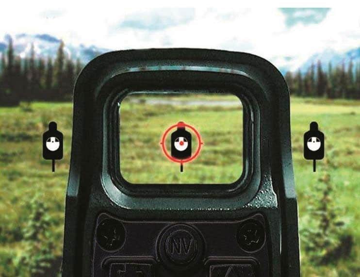 Field of view holographic sight