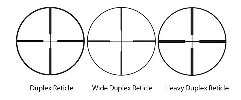 Thin vs. Thick Cross Hairs