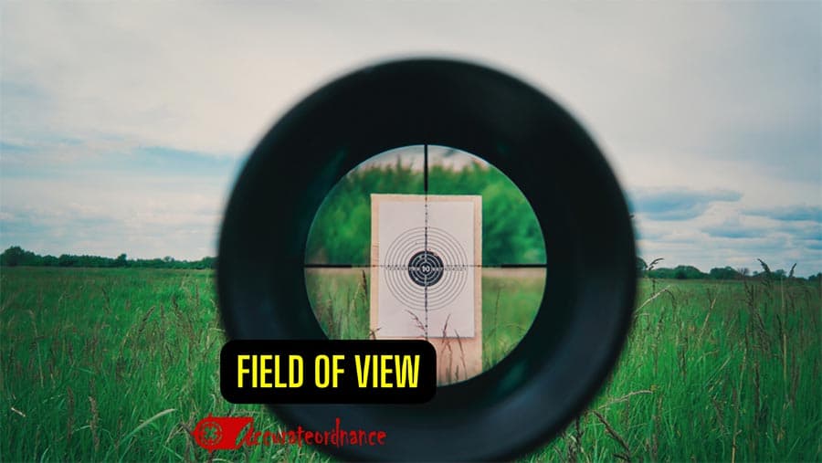 Field of View in Rifle scope