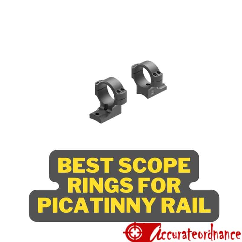 Best Scope Rings For Picatinny Rail Reviews