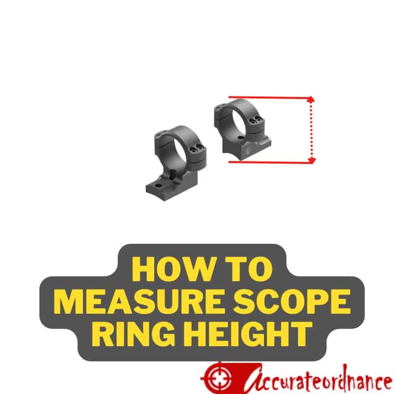 How To Measure Scope Ring Height