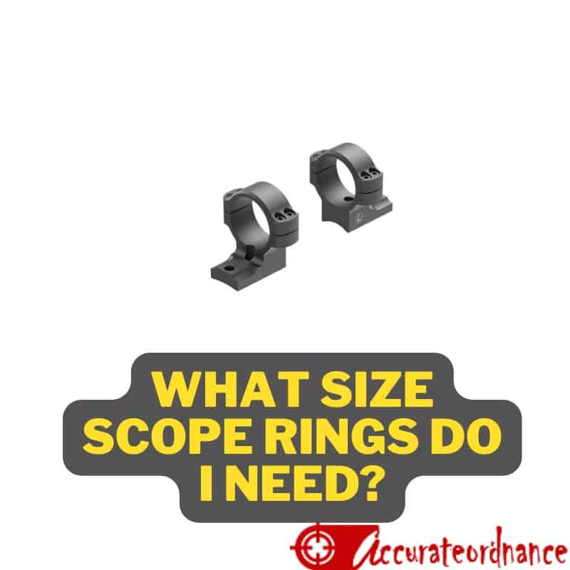 What Size Scope Rings Do I Need?