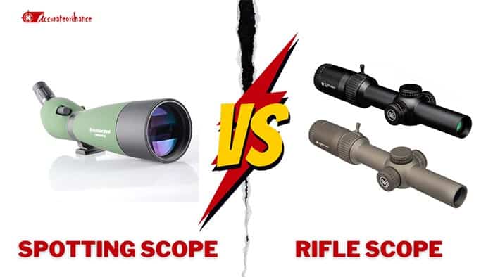 Spotting scope and rifle scope