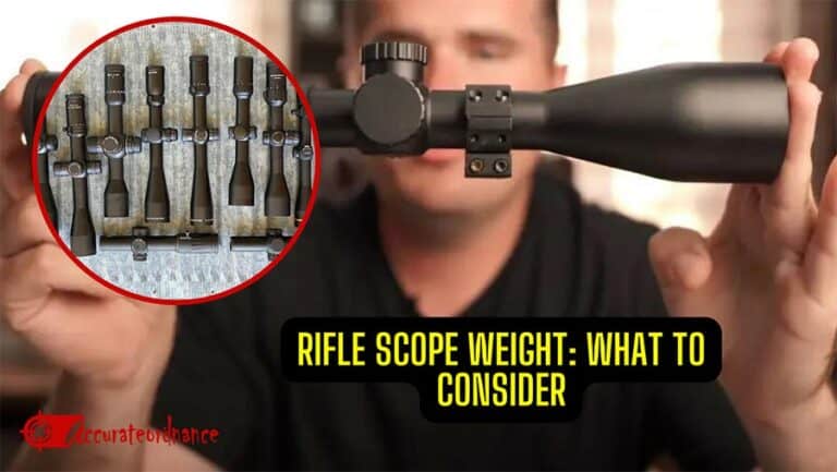 Rifle Scope Weight